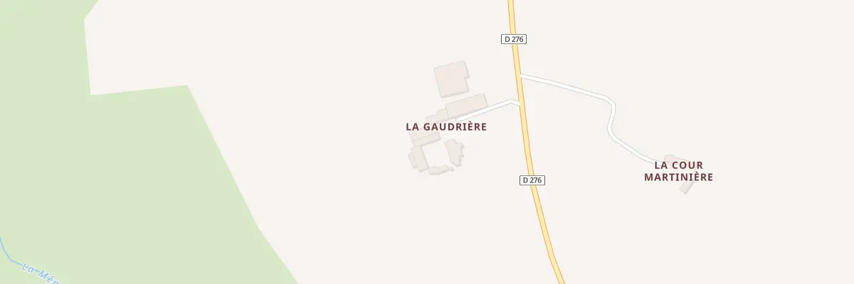Plan du 264 La Gaudriere à Igé