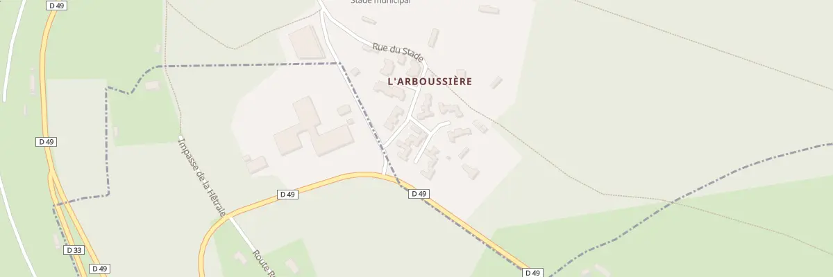 Plan du 6 Rue de l’Arboussière à Broglie