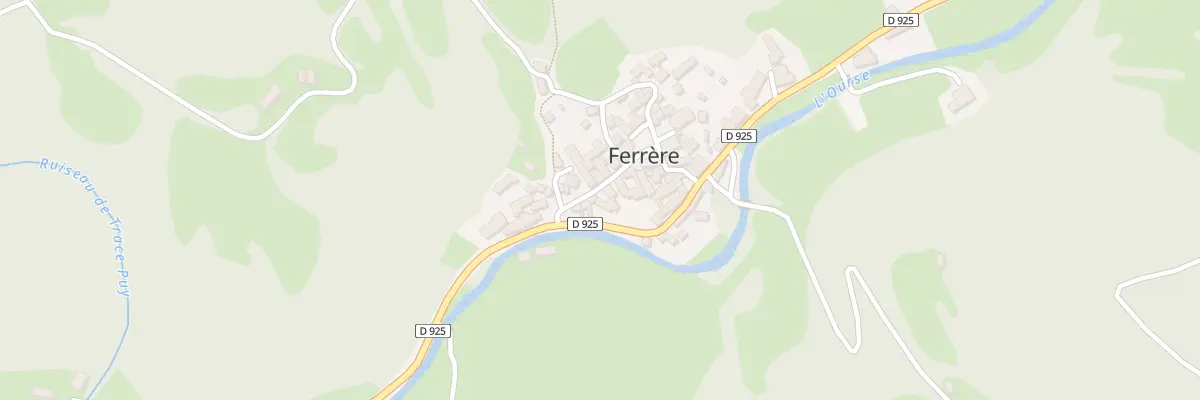 Plan du 5028 Le Village à Ferrère