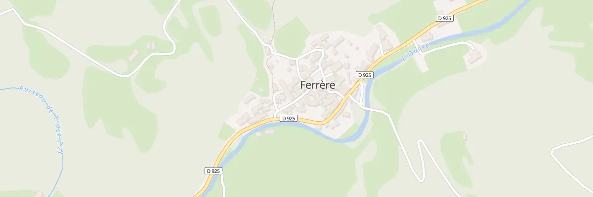 Plan du 5027 Le Village à Ferrère