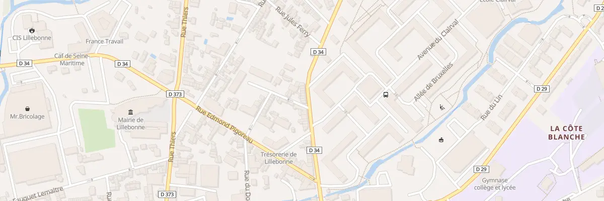 Plan du 27B Rue de l’Etang à Lillebonne