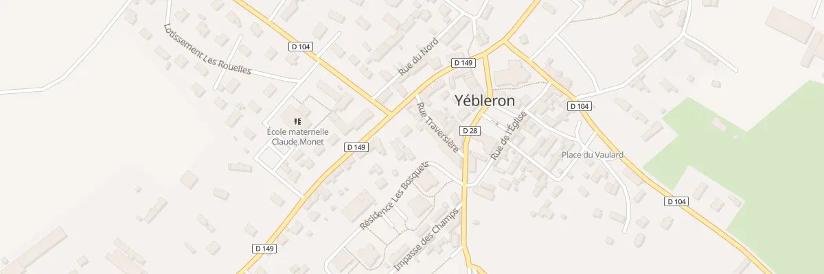 Plan du 111 Rte de Bolbec à Yébleron