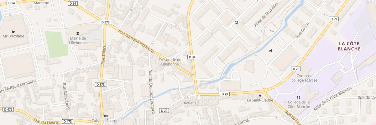Plan du 7B Rue de l’Etang à Lillebonne