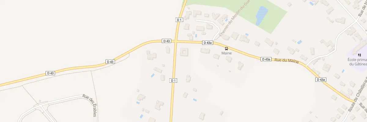 Plan du 5270 Rte de Bel Air à Antran
