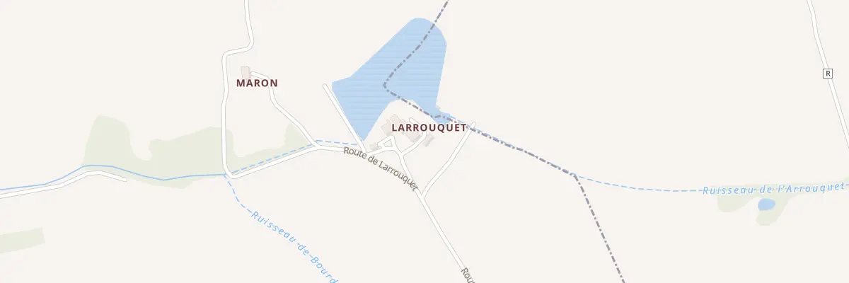 Plan du 5053 Larrouquet à Pouy-Roquelaure