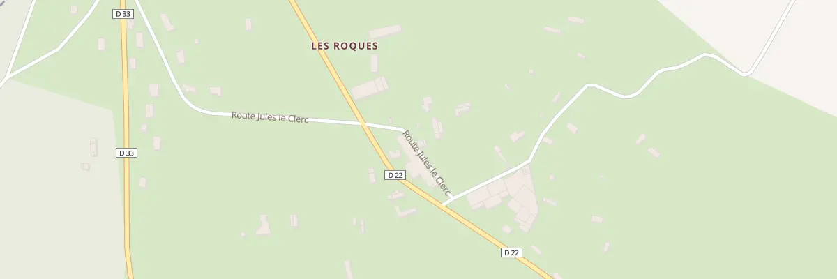 Plan du 26 Les Roques à Chamblac