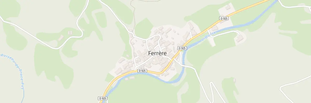 Plan du 5045 Le Village à Ferrère
