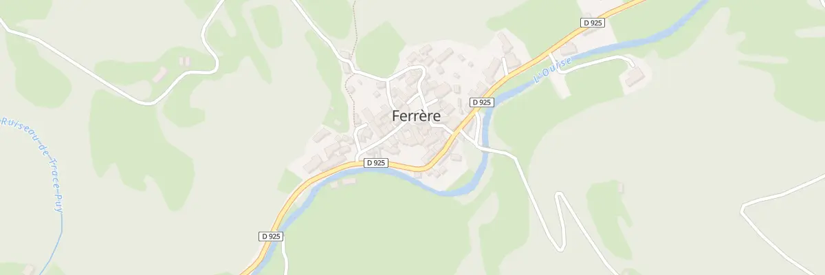Plan du 5031 Le Village à Ferrère