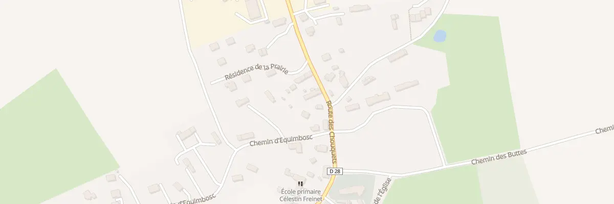 Plan du 508 Rte des Chouquets à Hattenville