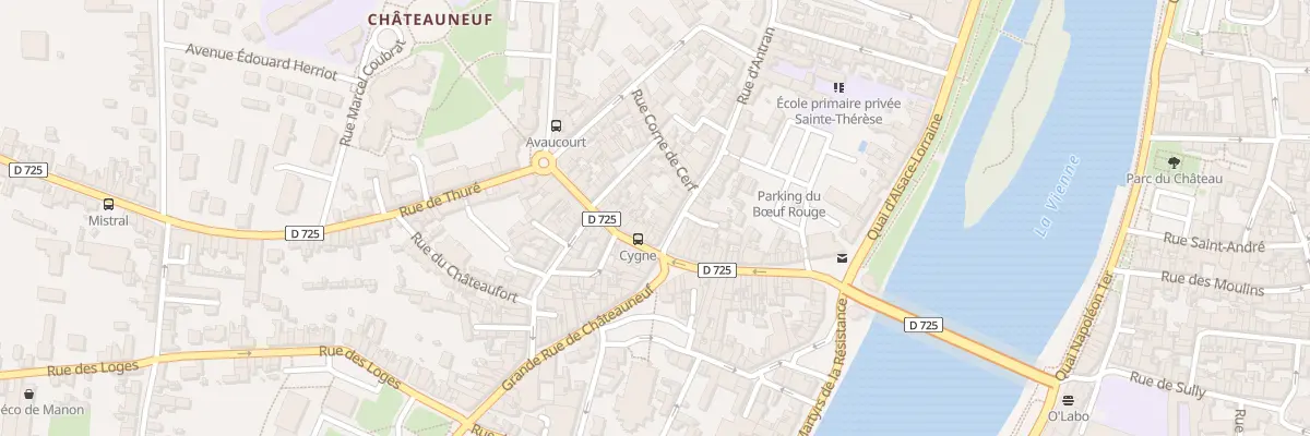 Plan du 7 Rue d’Antran à Châtellerault