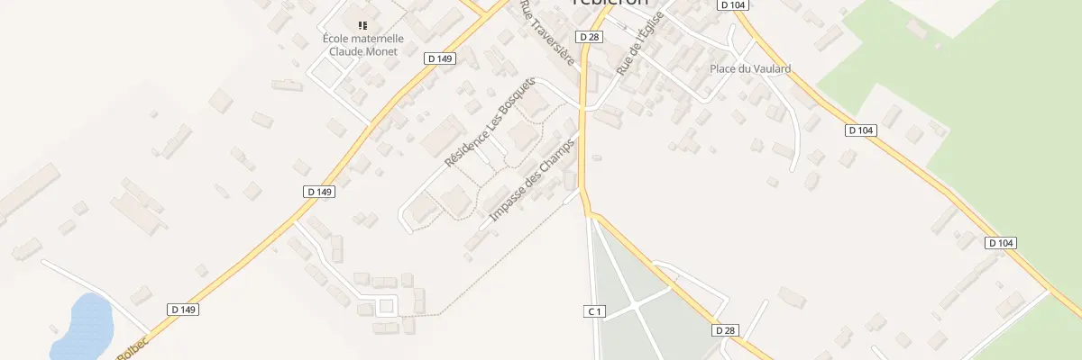 Plan du 43 Imp des Champs à Yébleron