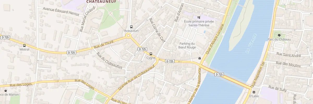 Plan du 5 Rue d’Antran à Châtellerault