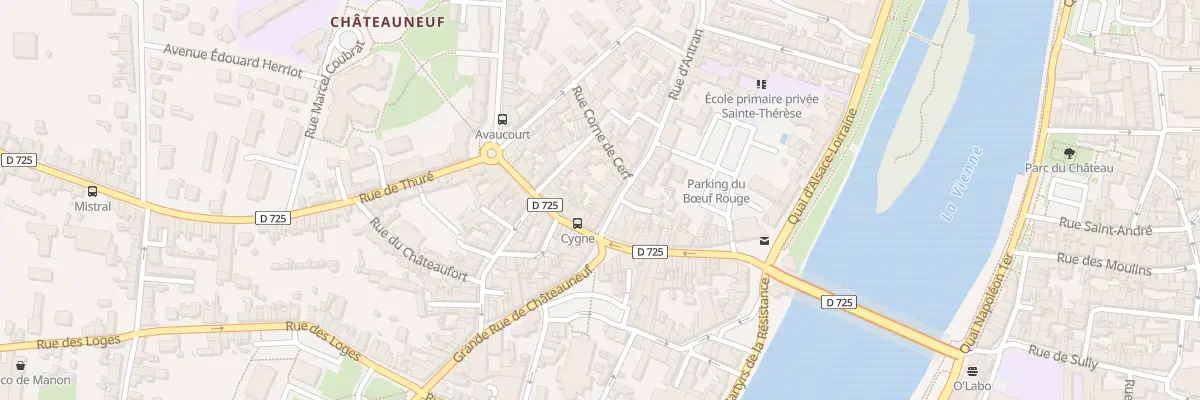 Plan du 9 Rue d’Antran à Châtellerault