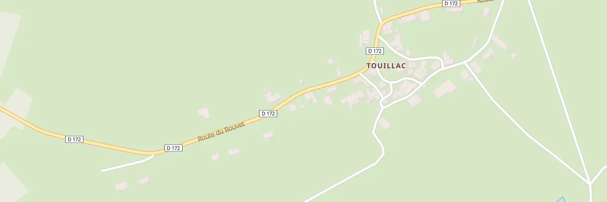 Plan du 1006 Rte du Bouvet à Nieuil