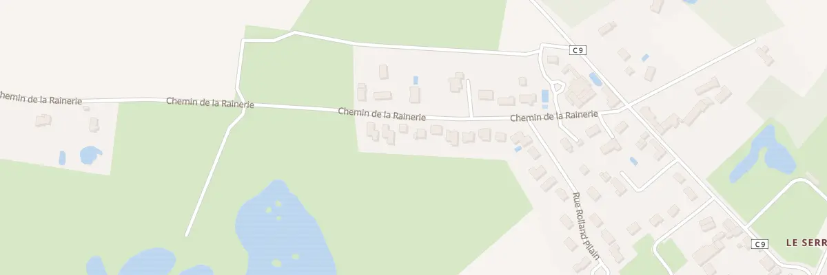 Plan du 6H Rue de la Rainerie à Semblançay