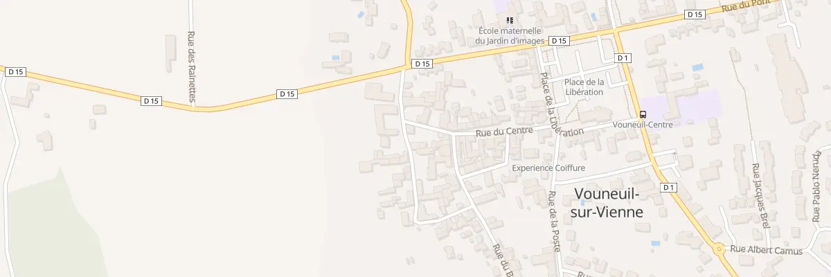 Plan du 4 Rue du Bas Bourg à Vouneuil-sur-Vienne