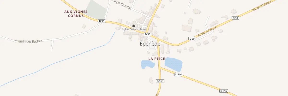 Plan du 7 Pl de la Mairie à Épenède
