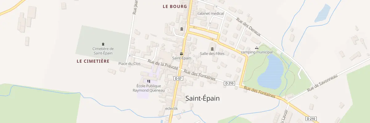 Plan du 52 Grande Rue à Saint-Épain