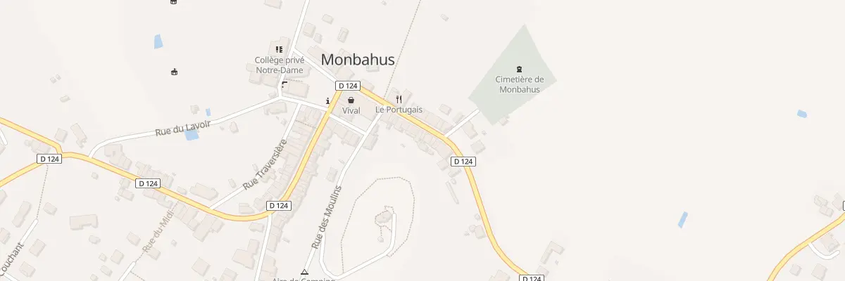 Plan du 18B Rue de l’Ancienne Poste à Monbahus