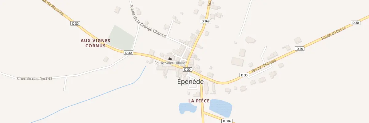 Plan du 5098 Le Bourg à Épenède