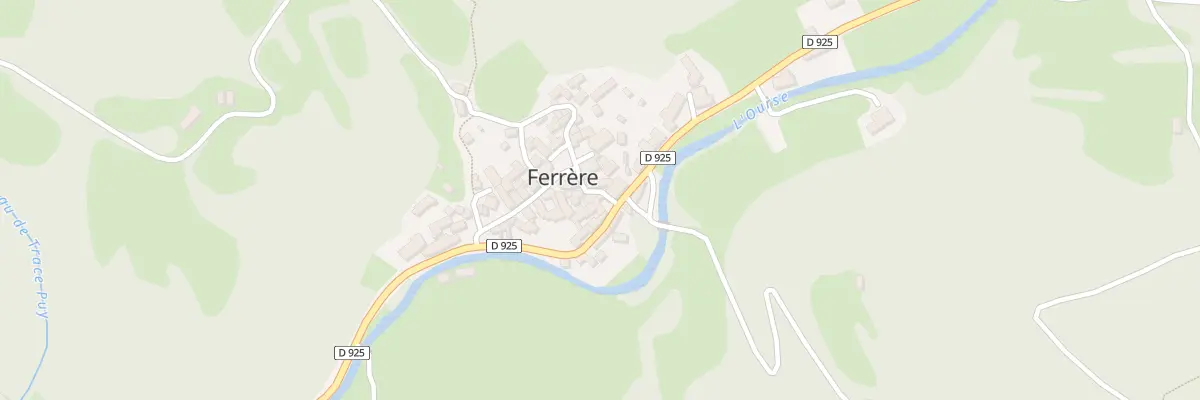 Plan du 5054 Le Village à Ferrère