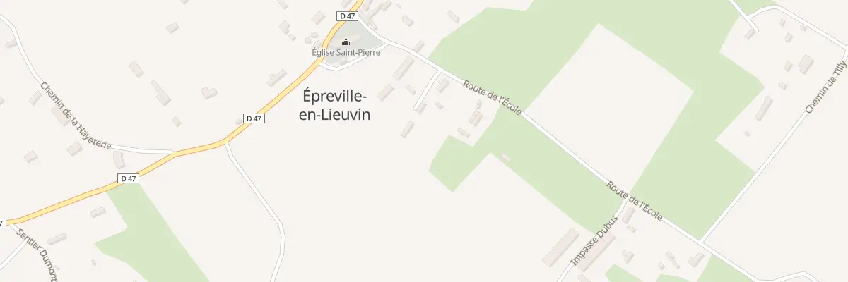 Plan du 47 Imp du Presbytere à Épreville-en-Lieuvin