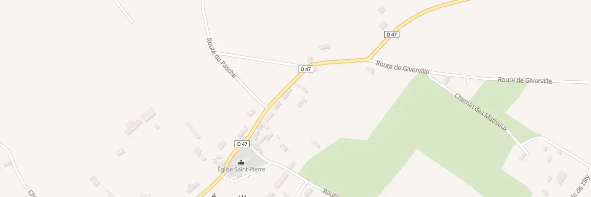Plan du 1155 Rte de l’Eglise à Épreville-en-Lieuvin