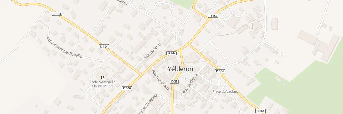 Plan du 2 Rte de Bolleville à Yébleron