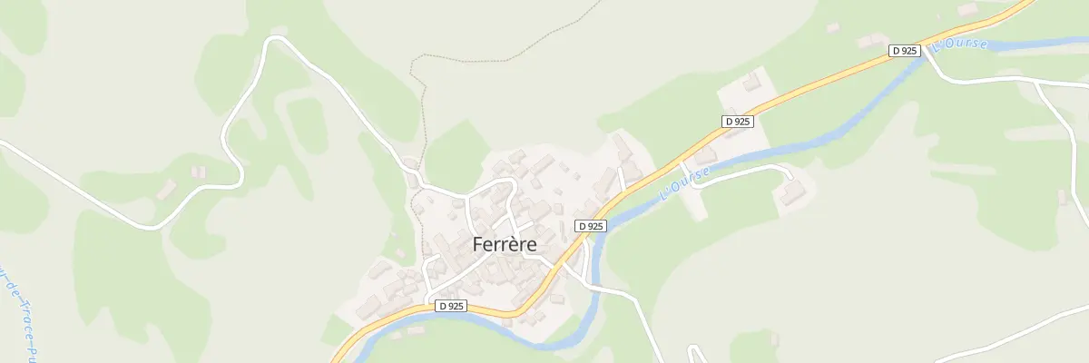 Plan du 5061 Le Village à Ferrère