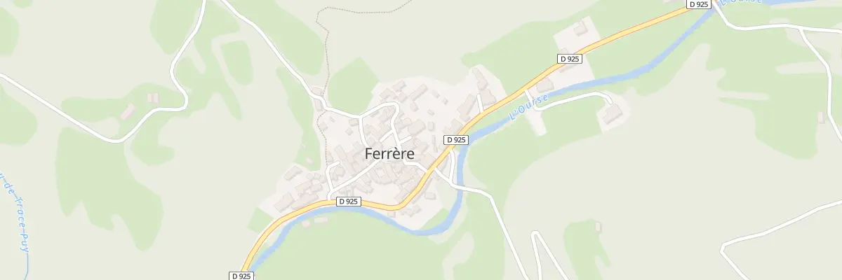 Plan du 5043 Le Village à Ferrère