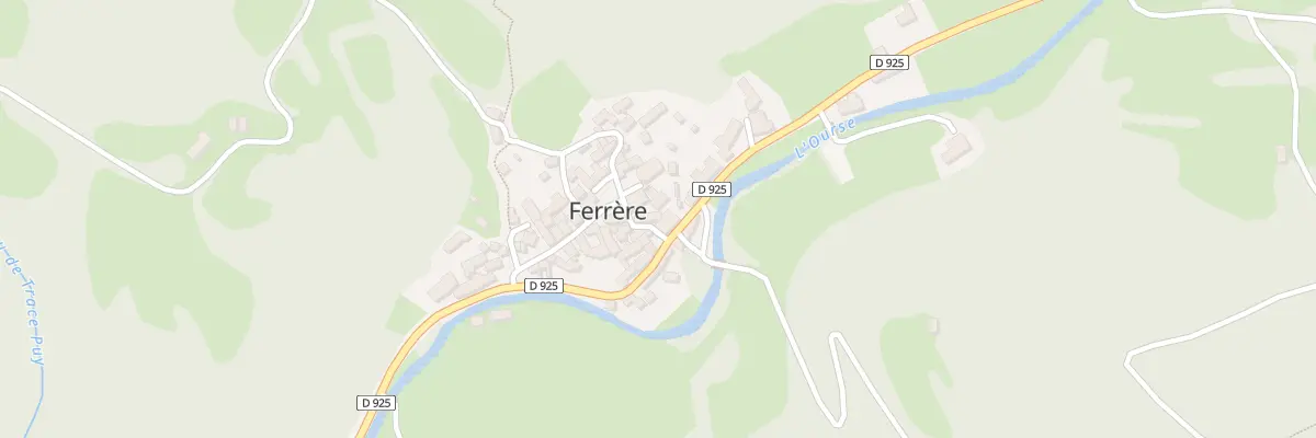 Plan du 5051 Le Village à Ferrère