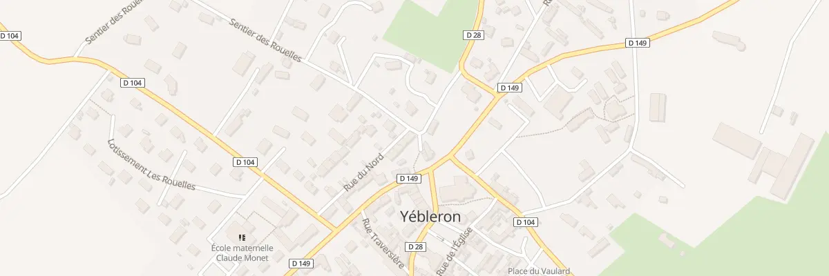 Plan du 134 Rue du Nord à Yébleron