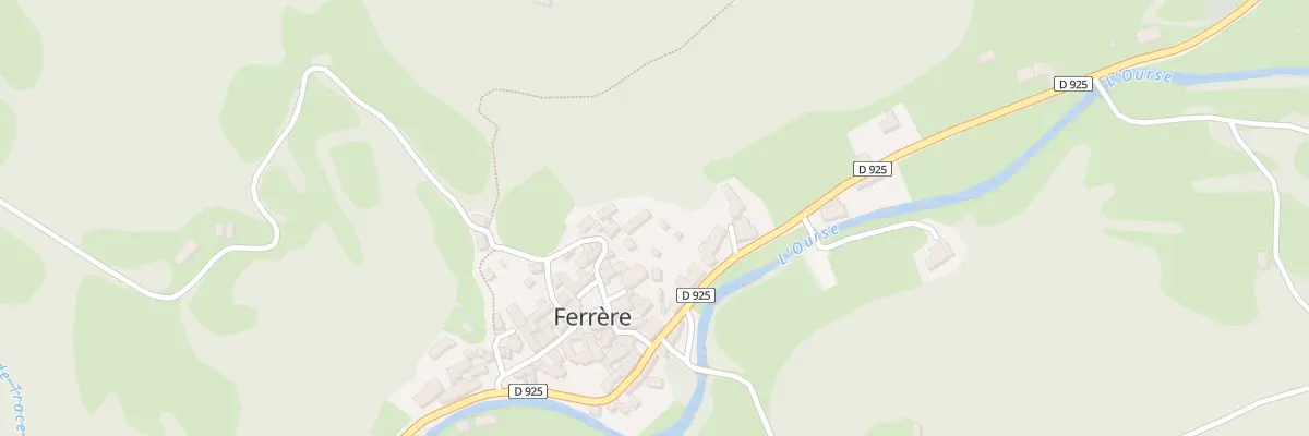Plan du 5062 Le Village à Ferrère
