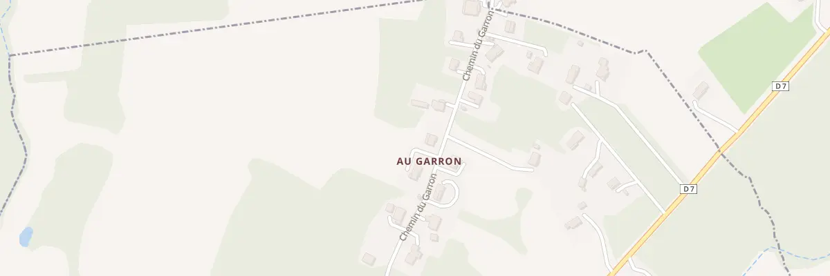 Plan du 441 Che du Garron à Laplume