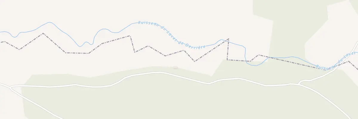 Plan du 64 Castagnere Est à Cuguron