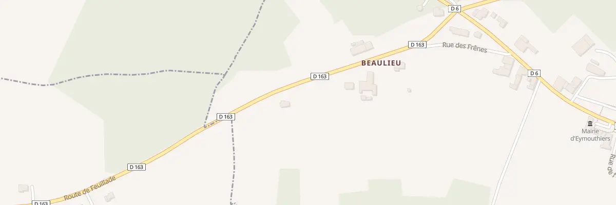 Plan du 5210 Les Champs de Beaulieu à Eymouthiers