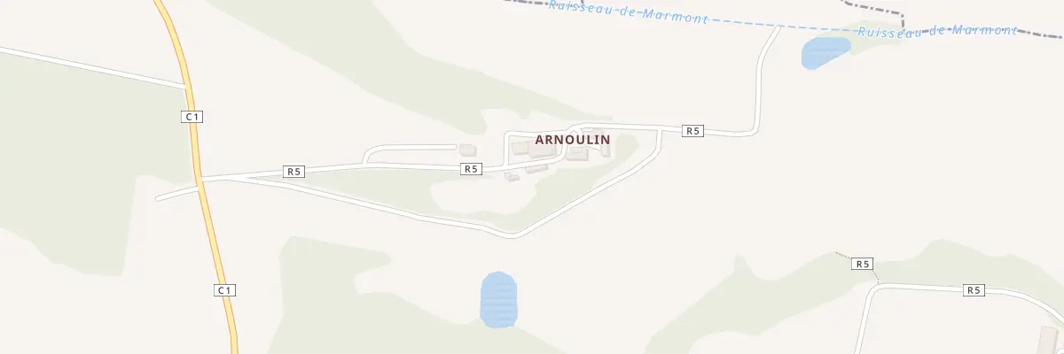 Plan du 5039 A Arnoulin à Castin