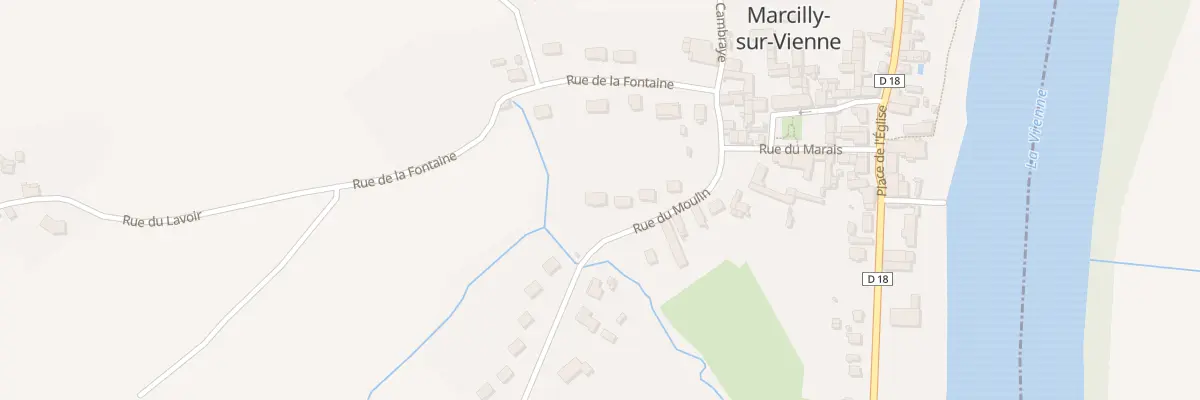 Plan du 4B Rue du Moulin à Marcilly-sur-Vienne