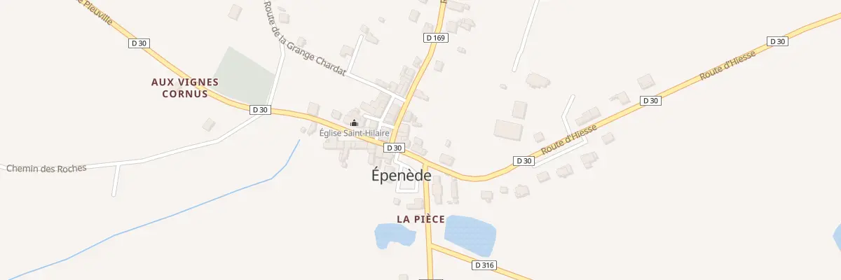 Plan du 4 Pl de la Mairie à Épenède