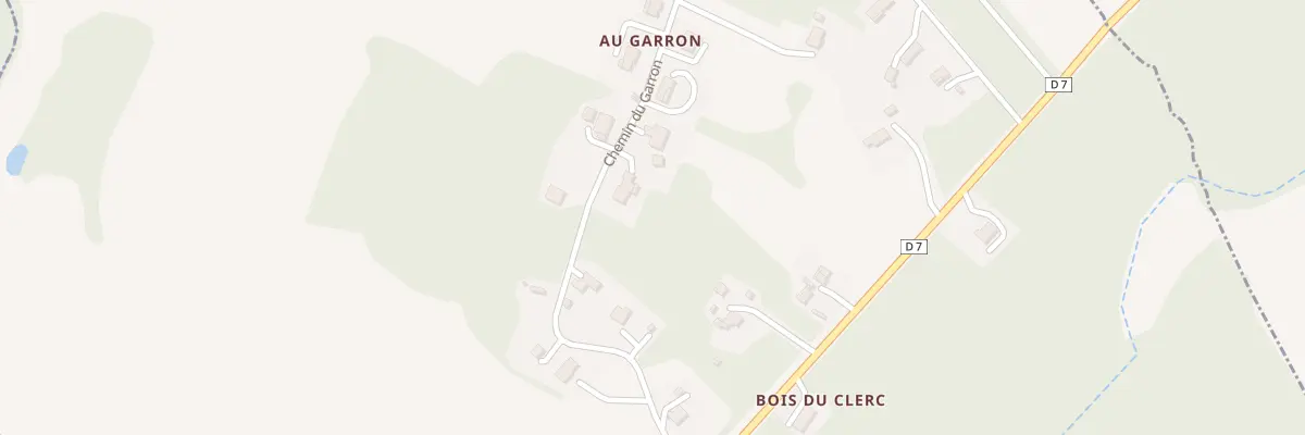 Plan du 10 Che du Garron à Laplume