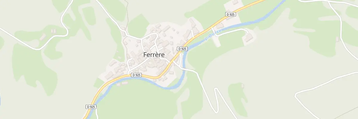 Plan du 5009 Le Village à Ferrère
