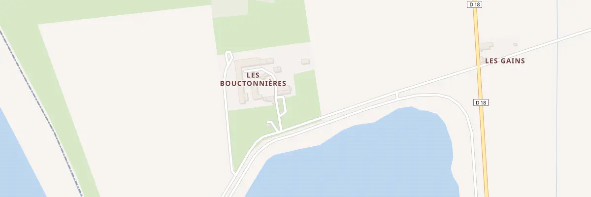 Plan du 2 Les Bouctonnieres à Marcilly-sur-Vienne