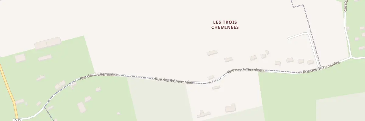 Plan du 472 Rue des Trois Cheminees à Saint-Martin-du-Tilleul