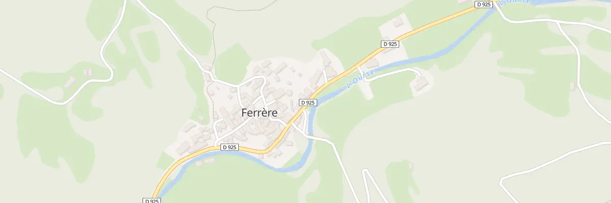 Plan du 5008 Le Village à Ferrère
