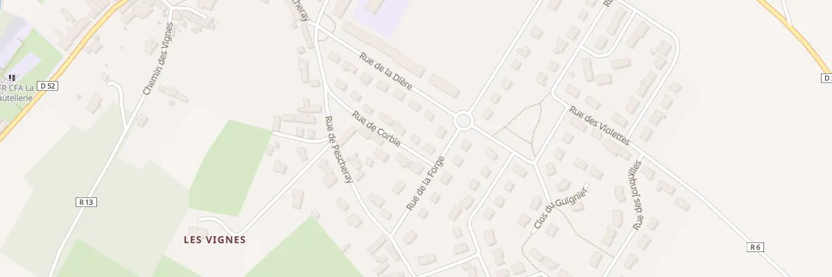 Plan du 11 Rue de Corbi à Thorigné-sur-Dué