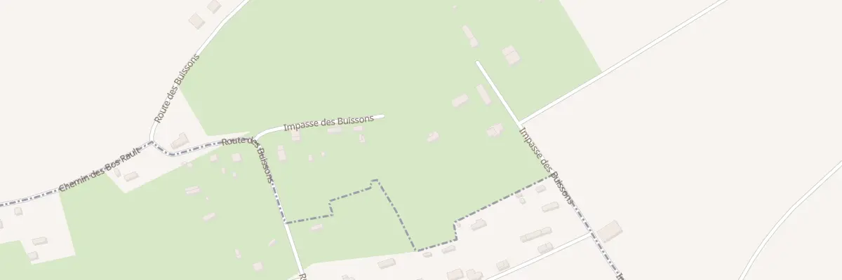 Plan du 140 Imp des Buissons à Bazoques
