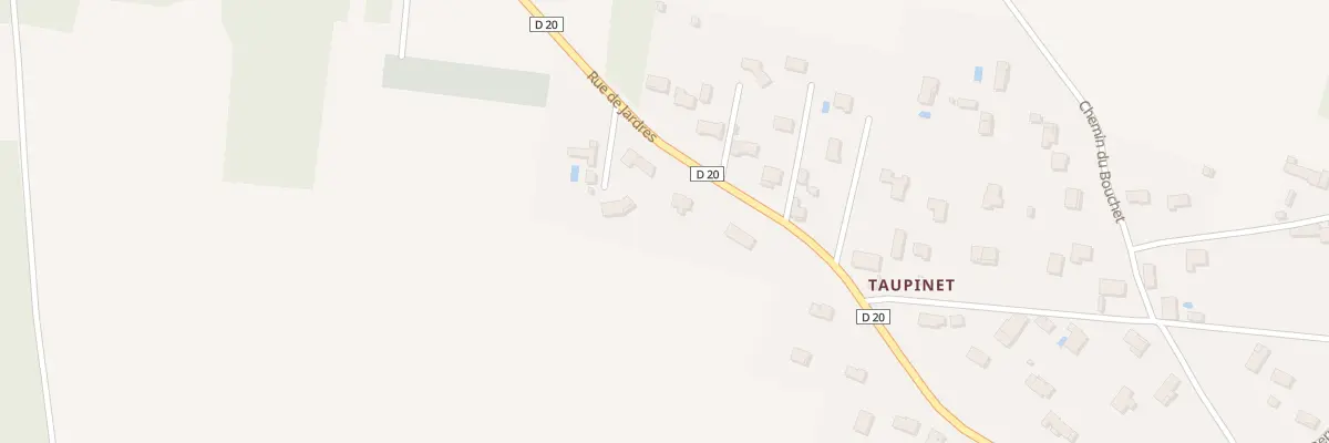 Plan du 20 Rue de Jardres à Lavoux