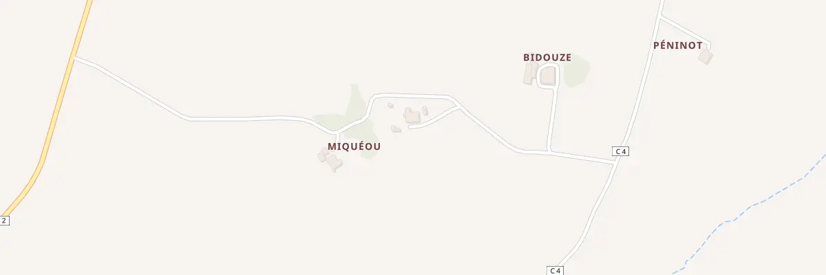 Plan du 5026 Miqueou à La Sauvetat