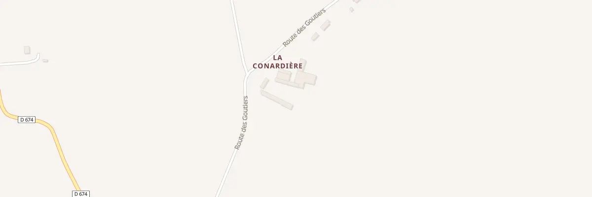 Plan du 4 Rte des Goutiers à Bonsmoulins