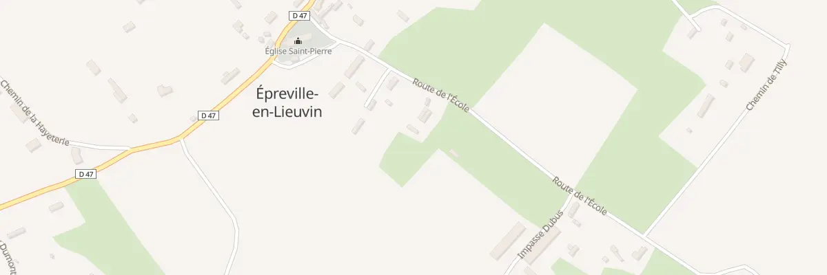 Plan du 161 Rte de l’Ecole à Épreville-en-Lieuvin